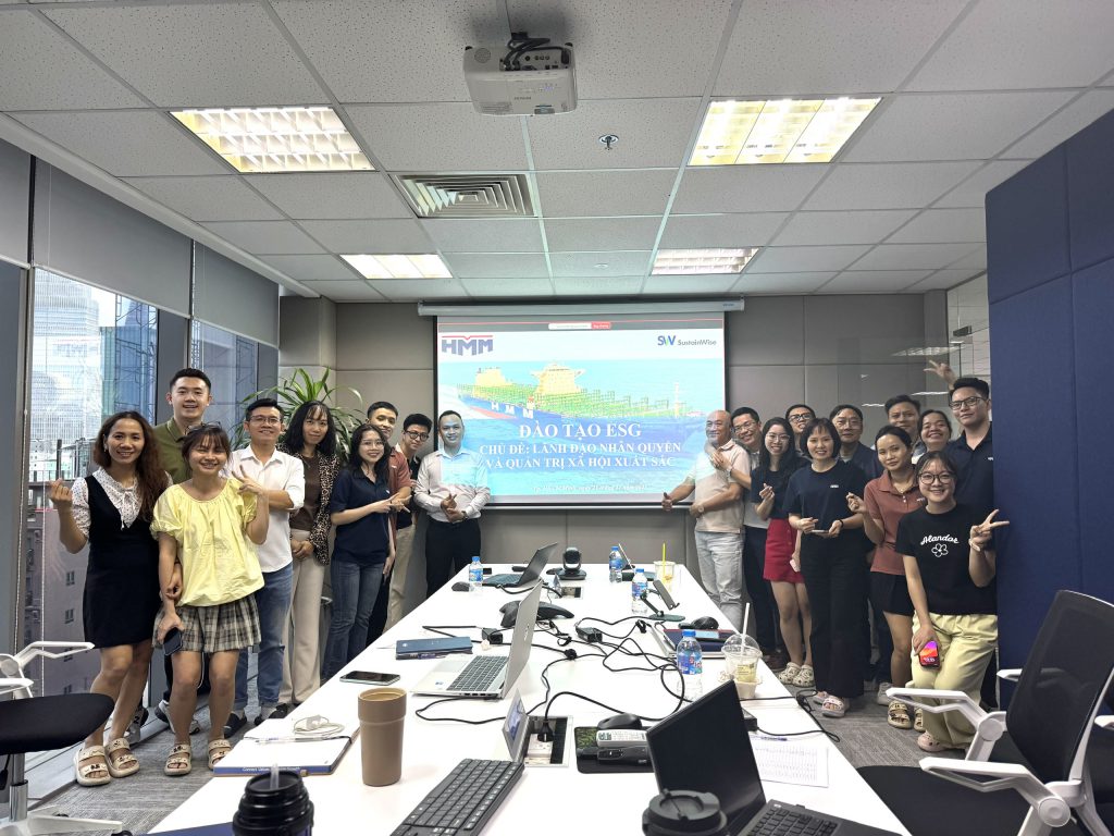 SUSTAINWISE - HMM VIỆT NAM: ĐÀO TẠO ESG CHUYÊN SÂU – Chủ đề: Lãnh đạo Nhân quyền và Quản trị Xã hội xuất sắc